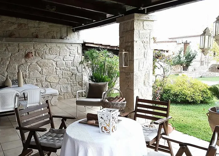 Oikia I, Luxury Stone House In Elani *