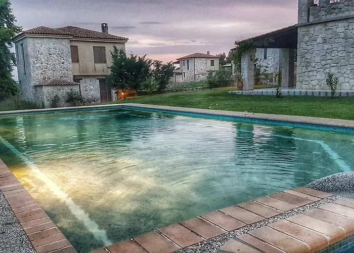 Tatil Evi Oikia I, Luxury Stone House In Elani *